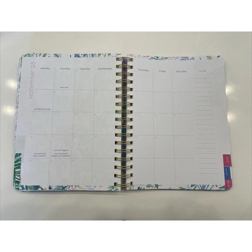LILLY PULITZER Brand New 2024-2025 PLANNER JOURNAL Diary Calendar Notes‎ Book